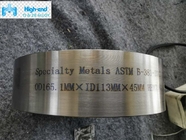Titanium Alloy Ring ASTM B381 Gr1 Hot Forged Seamless Ring