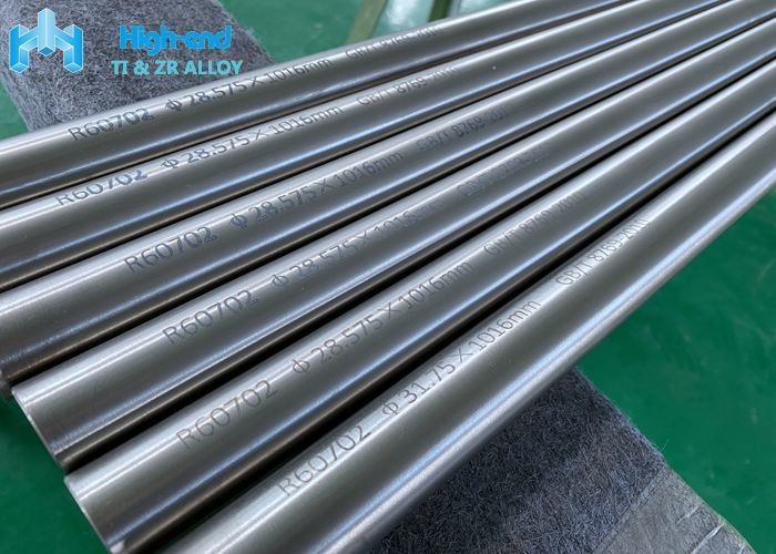 ASTM B550 Pure Zirconium Round Bar Rolled 28.57mm AS9100