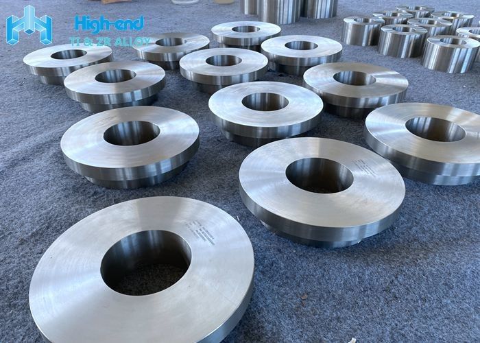 Subsea TX Titanium Forged Ring 100 HRB Forging Ring Rolling