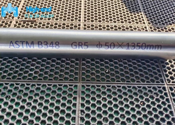 Chemical Industry Titanium Round Bar Grade 6Al4V Dia 50mm