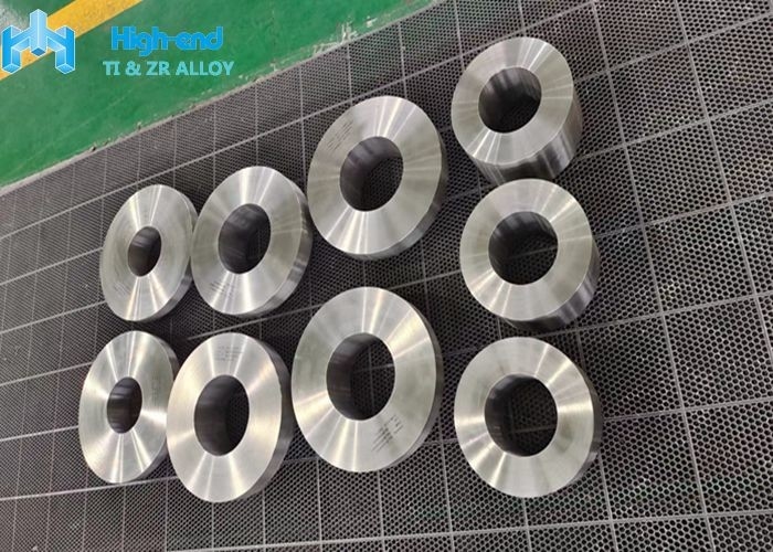 R60702 Zirconium Forging Ring ASTM B493 Seamless Rolled Ring