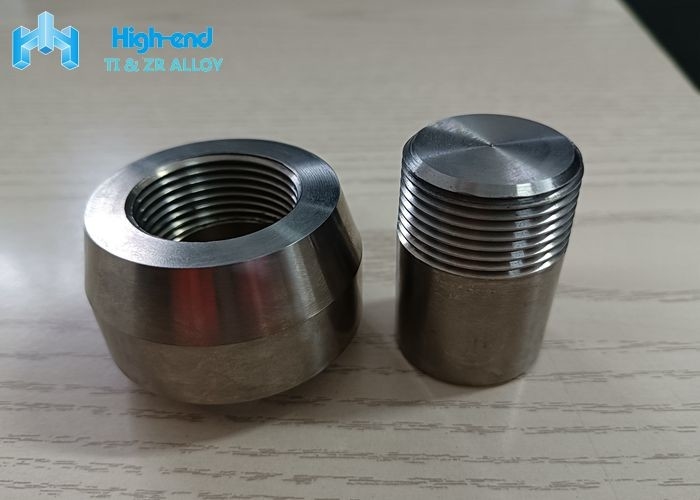 Forged 1&quot; Branch Outlet Fitting GR7 Titanium Pipe Fittings Butt Welding Part