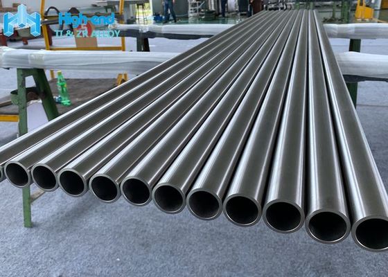 Weld ASME Titanium Pipes 219mm Titanium Seamless Tube