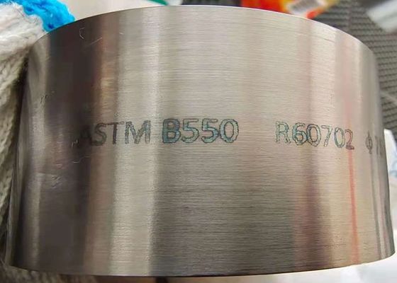 Zr 60702 Zirconium Forging Ring ASTM B550 Seamless Rolled Rings